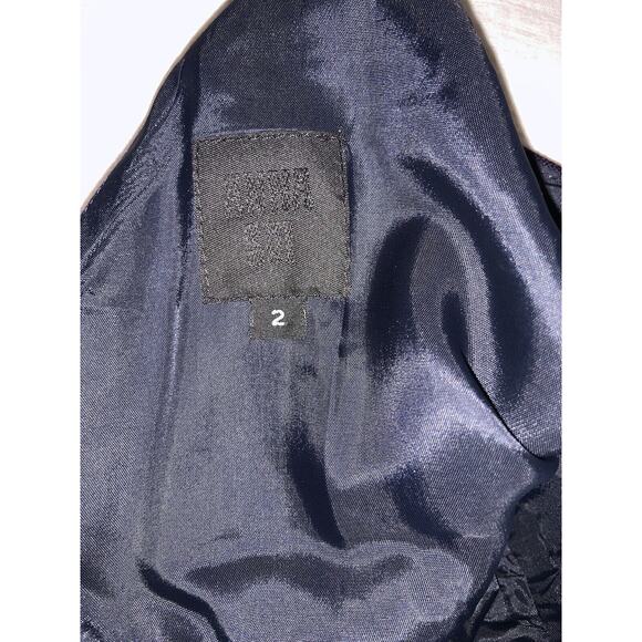 Anna Sui Smocked Cottage-core Purple Dress W/ Pockets Size 2 - Picture 6 of 9